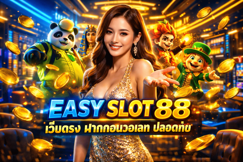 EASY SLOT 88 เว็บตรง ฝากถอนวอเลท ปลอดภัย
